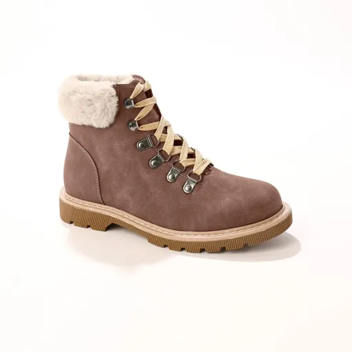 Cizme la gleznă în stil crocodil