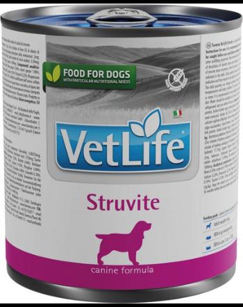 FARMINA VET Life Natural Diet Dog Struvite 300 g  Conserva hrana caine cu calculi de struvita