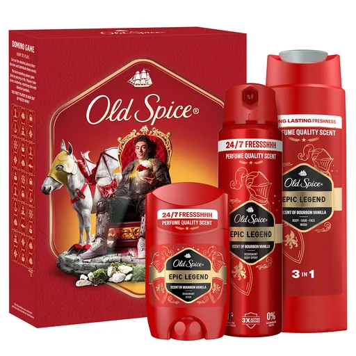 Old Spice Set cadou cu domino Epig Legend