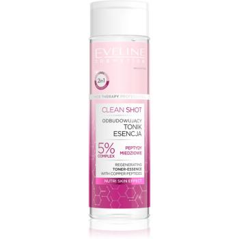 Eveline Cosmetics Clean Shot 5% Copper Peptide Complex tonic revitalizant 200 ml