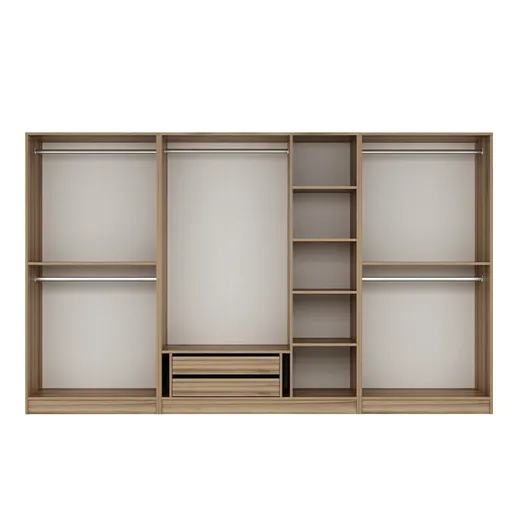 Dulap pentru haine, Hanah Home, Kale Plus, 315x210x52 cm, Stejar