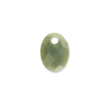 Sparkling Jewels Pandantiv oval din jad verde PENGEM61-MO