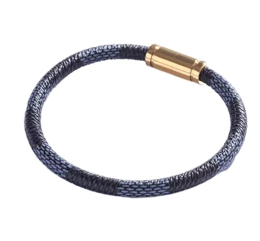 Marc Malone Brățară elegantă din piele sintetică pentru bărbați MCGB5040