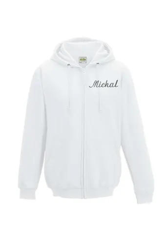 Hanorac cu fermoar, personalizat