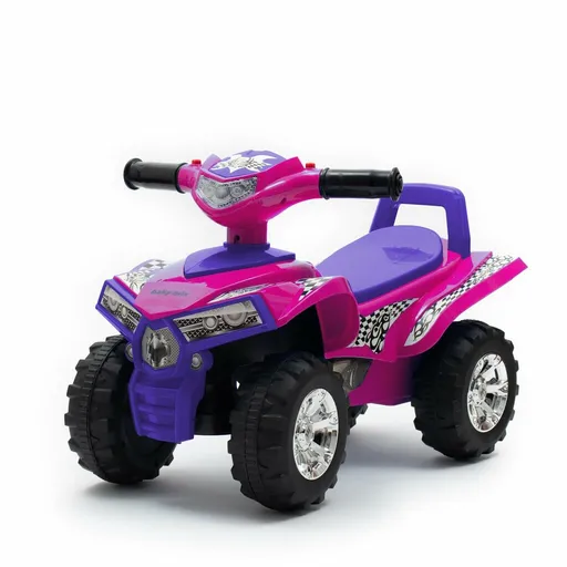 Mașinuță Baby Mix pentru copii cu sunet Quad bike, roz, roz