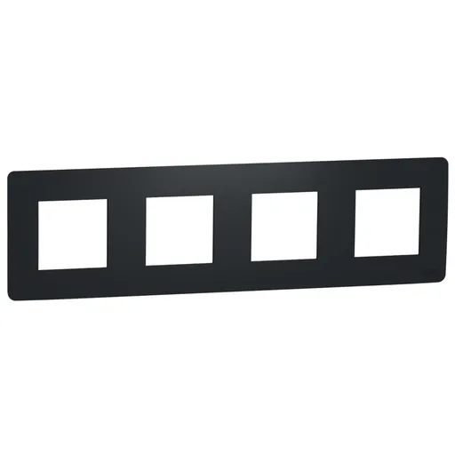 Rama Unica Studio 4 posturi Schneider Noua Unica NU200854, antracit