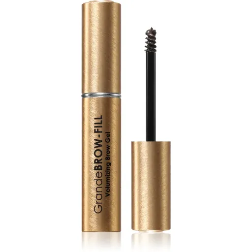 Grande Cosmetics GrandeBrow-Fill gel pentru sprâncene rezistent la apă culoare Dark 4 g
