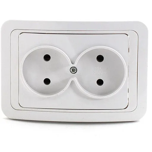 Priza dubla fara C.P Eco Comtec