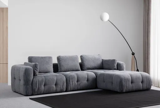 Coltar, Atelier del Sofa, 560ARE4114, Lemn de fag / PAL, Gri