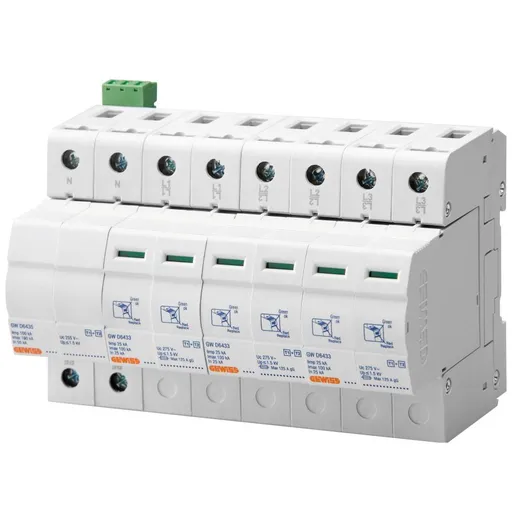 Descarcator LST-SPD 3P+N 25KA AUX. Tip 1+2 Gewiss GWD6405