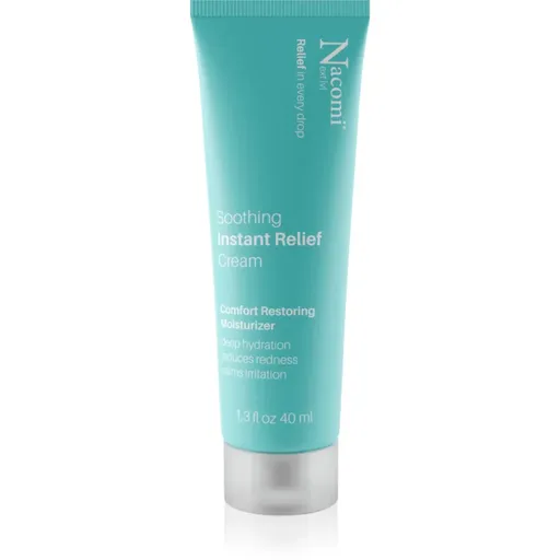 Nacomi Next Level Soothing crema de fata regeneratoare cu efect calmant 40 ml