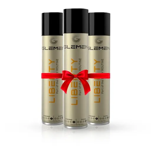 Set 3 Fixative Profesionale Glemen Liberty 750 ml