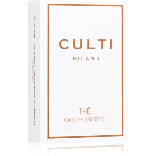 Culti Milano Car Thé parfum pentru masina rezervă 57x35 cm