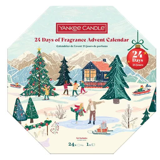 Yankee Candle Calendar advent cu lumânări de ceai Coroană