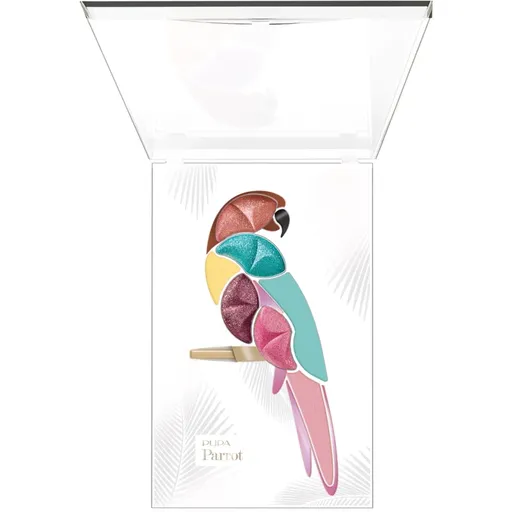 PUPA Milano Parrot paleta farduri de ochi mai multe nuanțe 002 Bahia 300 g
