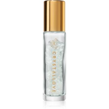 Crystallove Clear Quartz Oil Bottle roll-on cu cristale reincarcabil 10 ml