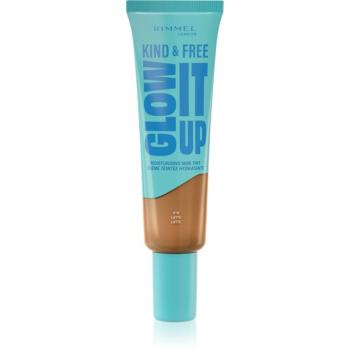 Rimmel Kind & Free Glow It Up machiaj ușor de hidratare culoare 410 Latte 30 ml