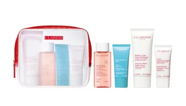 Clarins Set cadou de îngrijire hidratantă esențială pentru corp și ten Head to Toe Moisturizing Essentials