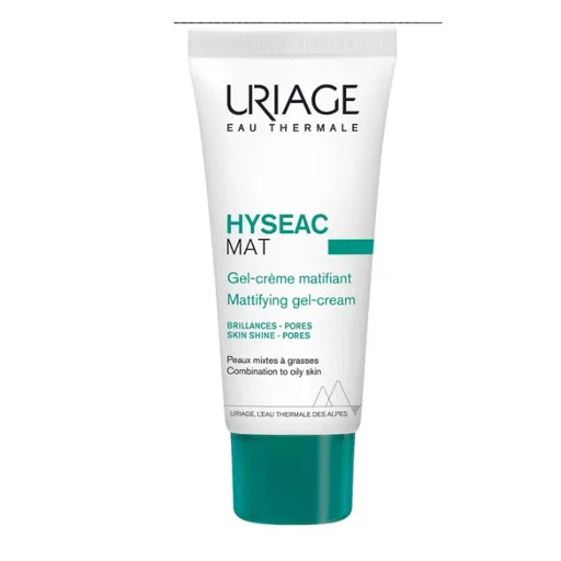 Uriage Gel-Cream Gel-Cream pentru Piele Mixtă și Grasă Hyséac Mat (Mattifying Gel-Cream) 40 ml