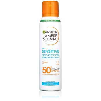 Garnier Loțiune de protecție pentru piele sensibilă SPF 50+ Sensitive Advanced (Invisible Protection Mist) 150 ml