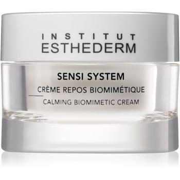 Institut Esthederm Sensi System Calming Biomimetic Cream cremă calmantă biomimetică pentru ten sensibil, cu probleme 50 ml