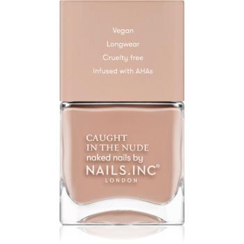 Nails Inc. Caught in the nude lac de unghii culoare Mykonos Beach 14 ml