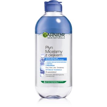 Garnier Skin Naturals apă micelară pentru îngrijirea ochilor foarte sensibili, cu lentile de contact 400 ml