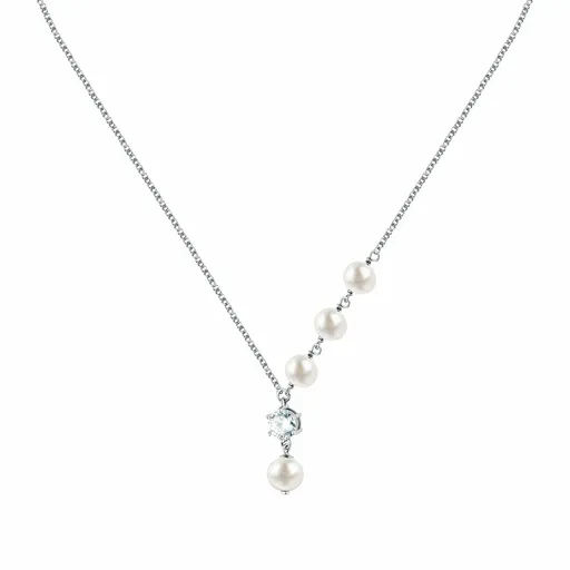 Morellato Colier elegant cu perle autentice și zirconiu Perla SXU55