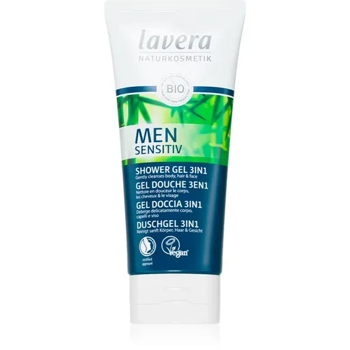 Lavera Men Sensitiv gel de duș 3 in 1 200 ml