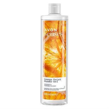 Avon Gel de duș cu parfum de portocală și iasomie Senses 500 ml