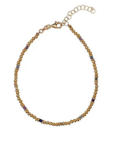 Alisia Brățară pentru bărbați din mărgele cu safir AL4588.01.000