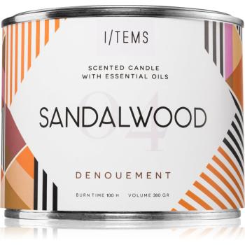 I/TEMS Essential Outdoor Sandalwood lumânare pentru exterior 380 g