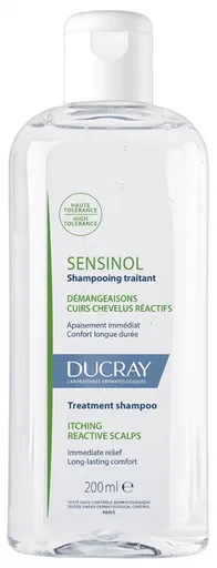 Ducray Șampon pentru ameliorarea mâncărimii scalpului Sensinol (Treatment Shampoo) 200 ml