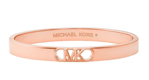 Michael Kors Brățară solidă de lux placată cu aur MKJ828700791