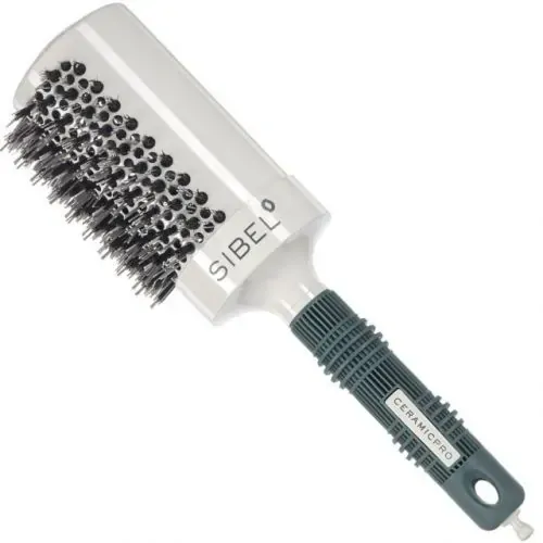 Perie de Par Rotunda CeramicPro Sibel Antistatica - 65mm