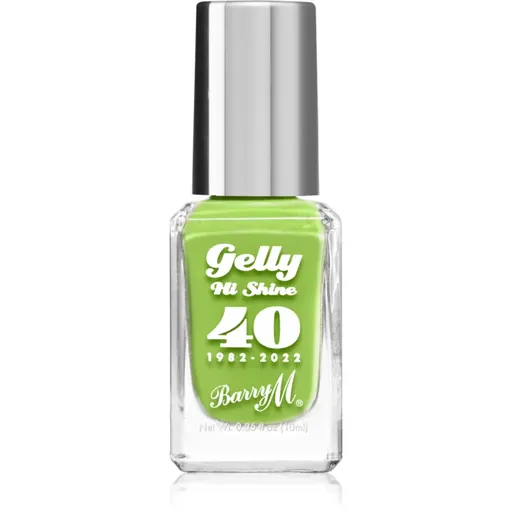 Barry M Gelly Hi Shine "40" 1982 - 2022 lac de unghii culoare Fizzy Apple 10 ml