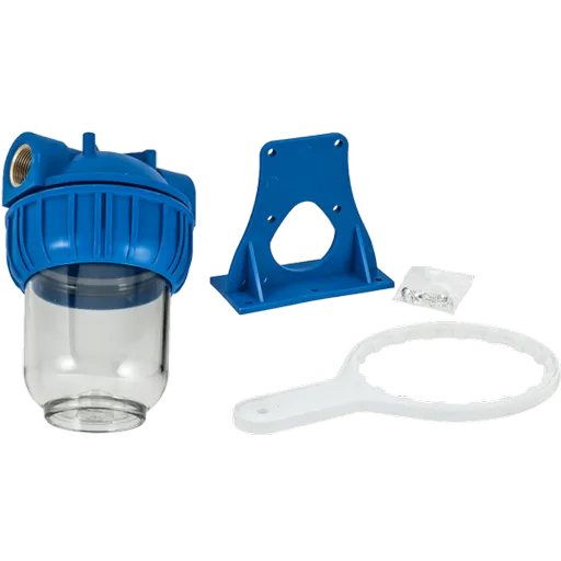 Filtru apa 5", 1/2", fara cartus filtrant, FI x FI, 110 l/min la 2 bar