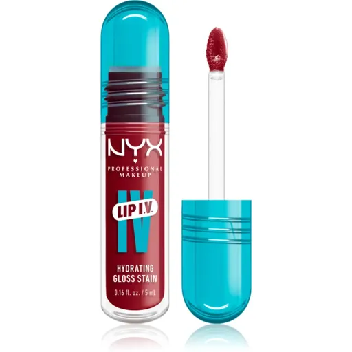 NYX Professional Makeup Lip IV luciu de buze rezistent cu efect de hidratare culoare 10 - BERRY THIRSTY 5 ml