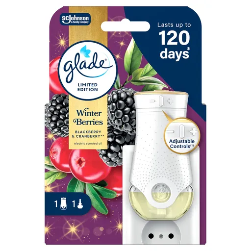 Glade Odorizant de aer electric + rezervă Winter Berries 20 ml