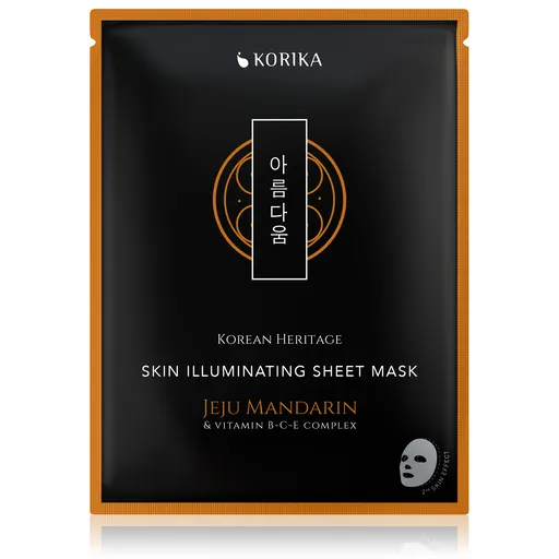KORIKA Mască iluminatoare de pânză Korean Heritage (Skin Illuminating Sheet Mask) 25 g