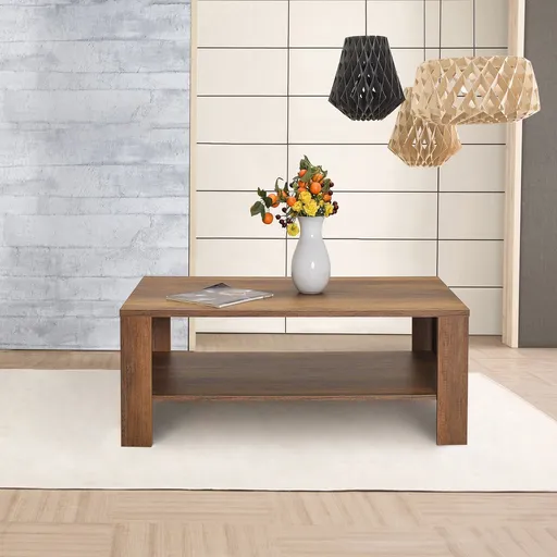 Masuta de cafea, Hanah Home, Shp-695-Oo-1, 110x42x65 cm, Maro