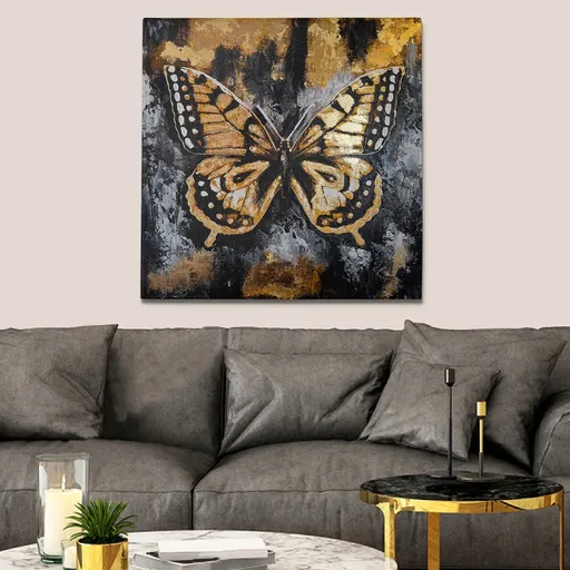 Tablou decorativ, OPG2075564278, Cadru: 100% LEMN (grosime: 3 cm), Multicolor