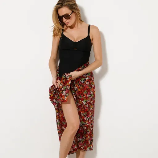 Pareo cu imprimeu colorat