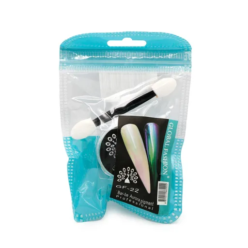 Pigment Unghii Oglinda Aurora Bar-be GF-22