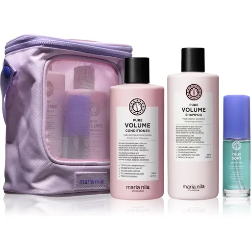 Maria Nila Pure Volume Beauty Bag set cadou pentru păr cu volum