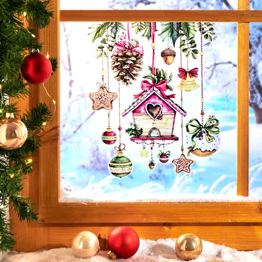 Imagine de Crăciun pentru fereastră