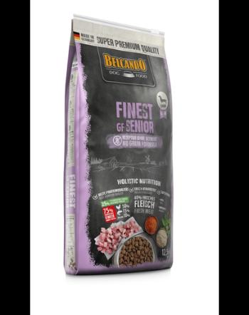 BELCANDO Finest Grain Free Senior hrana uscata caini senior de talie mica si medie, cu pasare 12.5 kg