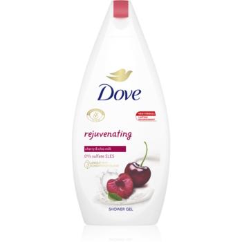 Dove Rejuvenating gel cremos pentru dus Cherry & Chia Milk 450 ml