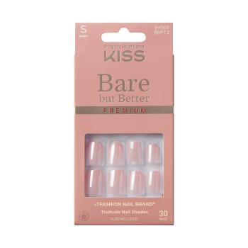 KISS Unghii de gel Bare-But-Better Premium 30 buc