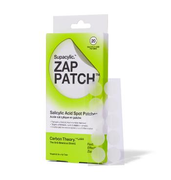 Carbon Theory Plasturi pentru acnee Supacylic. Zap Patch (Salicylic Acid Spot Patches) 20 buc